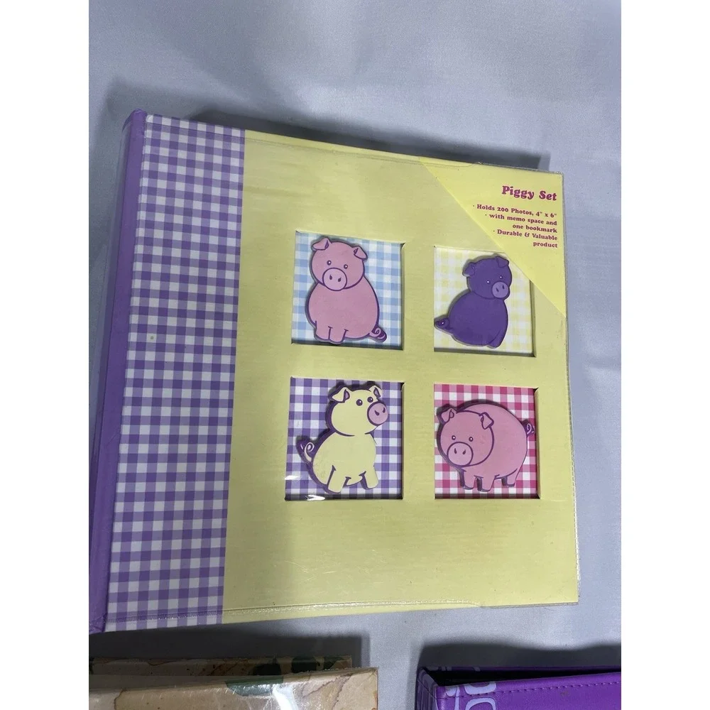 Set Of 3 Photo Albums That Hold 4 X 6 Photos -Preowned